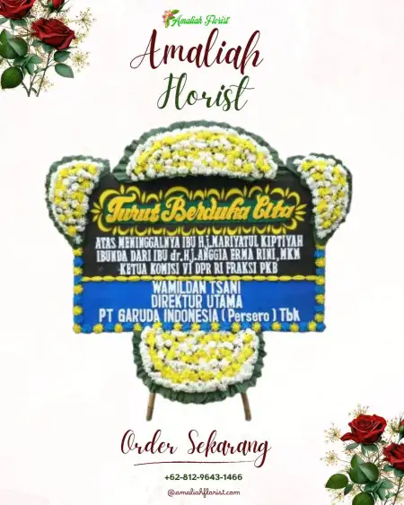 Papan Bunga Duka Gaga